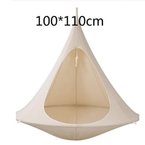 UFO Shape Teepee Tree Hanging Silkworm Cocoon Swing Chair For Kids & Adults Indoor Outdoor Hammock Tent Hamaca Patio Furniture