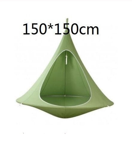 UFO Shape Teepee Tree Hanging Silkworm Cocoon Swing Chair For Kids & Adults Indoor Outdoor Hammock Tent Hamaca Patio Furniture