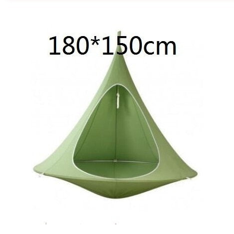 UFO Shape Teepee Tree Hanging Silkworm Cocoon Swing Chair For Kids & Adults Indoor Outdoor Hammock Tent Hamaca Patio Furniture