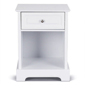 Accent Table Bedside Storage Nightstand Bedroom Furniture Mordern Nightstands HW54866