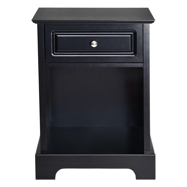 Accent Table Bedside Storage Nightstand Bedroom Furniture Mordern Nightstands HW54866