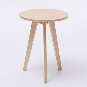 Mid-Century Modern End Sofa Side Table Wood Perfect For Bedside Nightstand or Living Room Nordic Accent Table Round/Triangle