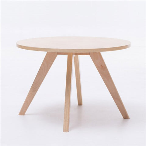 Mid-Century Modern End Sofa Side Table Wood Perfect For Bedside Nightstand or Living Room Nordic Accent Table Round/Triangle
