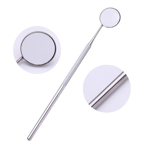 Mirror for Checking Eyelash Extension Stainless Steel Dental Mirror Removable Makeup Tools