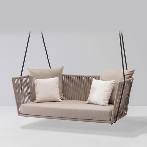 New PE Rattan Hanging chair swing indoor outdoor adult hanging chair sofa Nordic balcony rocking chair outdoor swing weaving