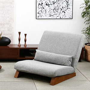 H 35% Folding Single Seat Sofa Bed Modern Fabric Japanese Living Room Furniture Armless Lounge Recliner Occasional Accent Chair